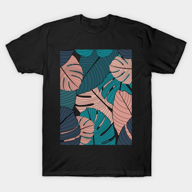 Monstera T-Shirt by OlhaBabak